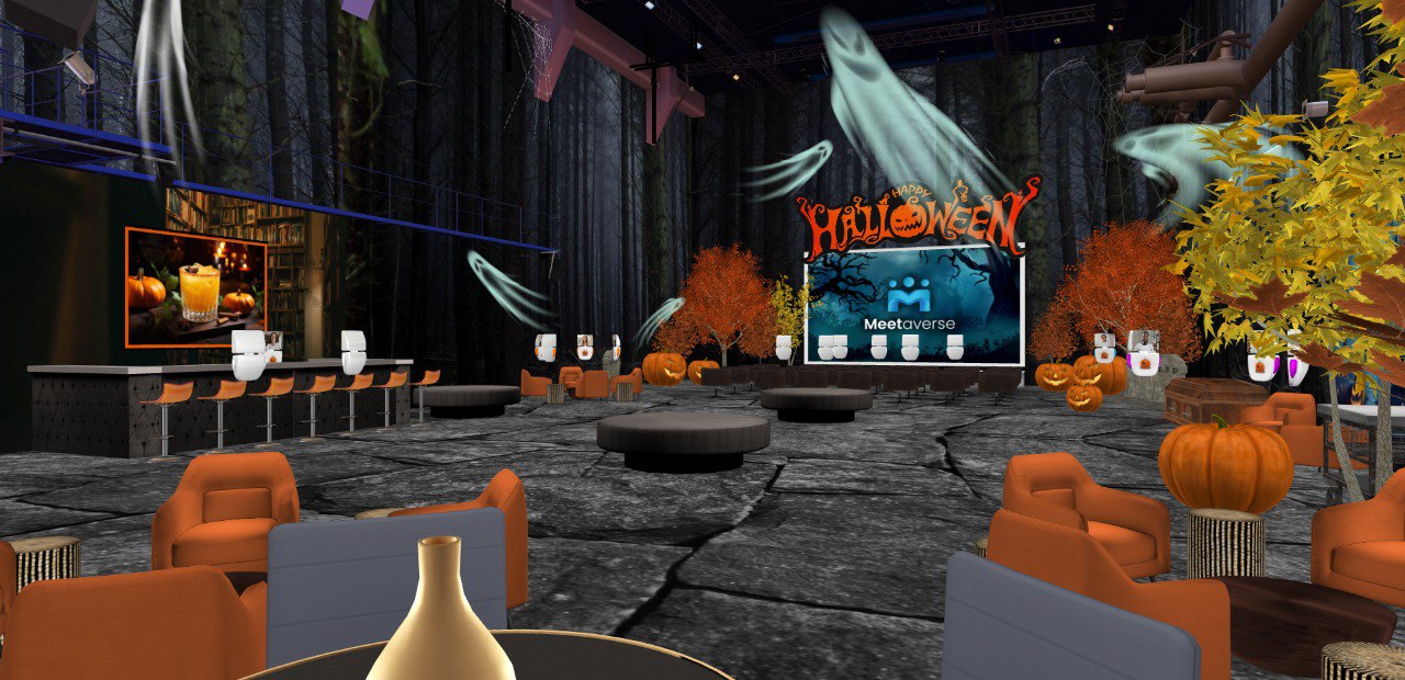 metaverse halloween virtual games