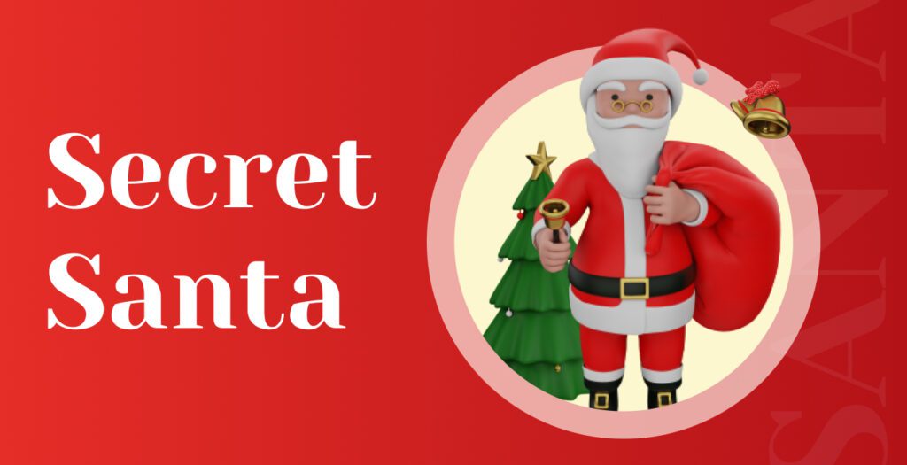 christmas virtual celebration ideas - virtual secret Santa