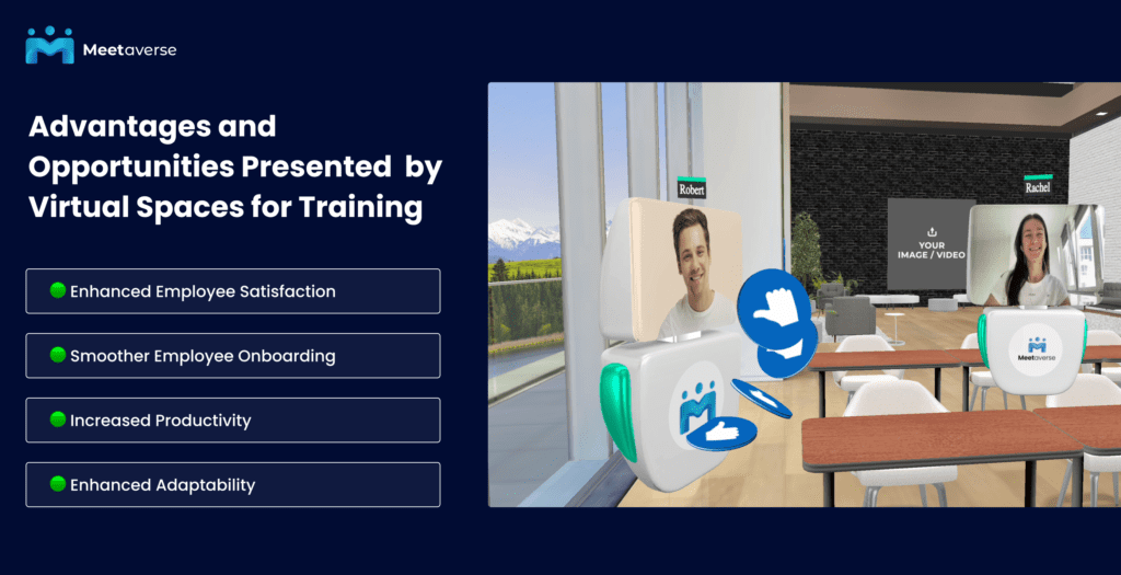 virtual spaces for organizational trainings 