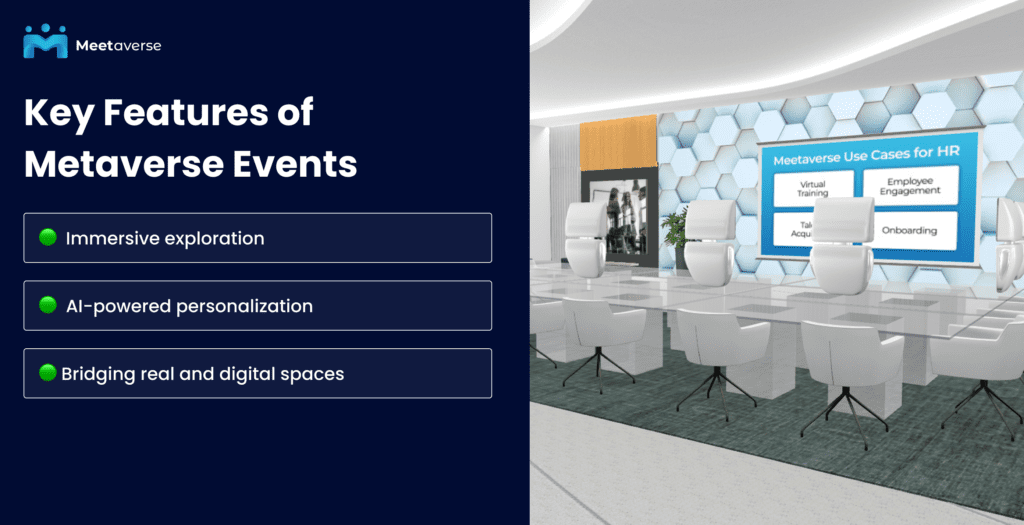 usage of AI for metaverse events