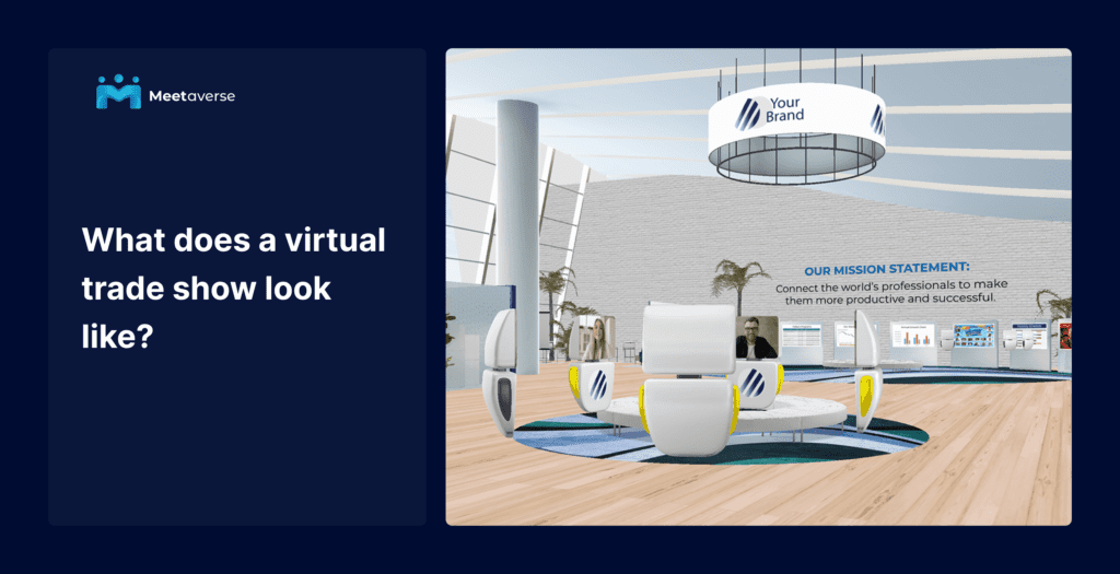 What does a virtual trade show look like